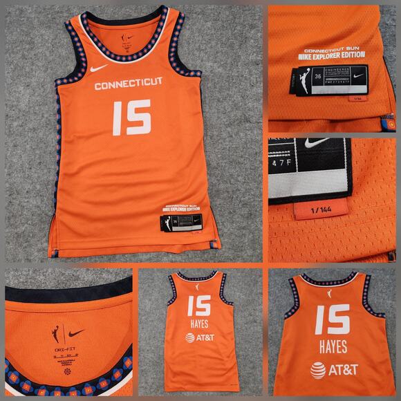 Connecticut Sun Tiffany Hayes #15‎ NIKE WNBA Basketball Jersey Adult Womens XS